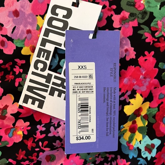 Future Collective Floral Midi dress - Picture 4 of 5